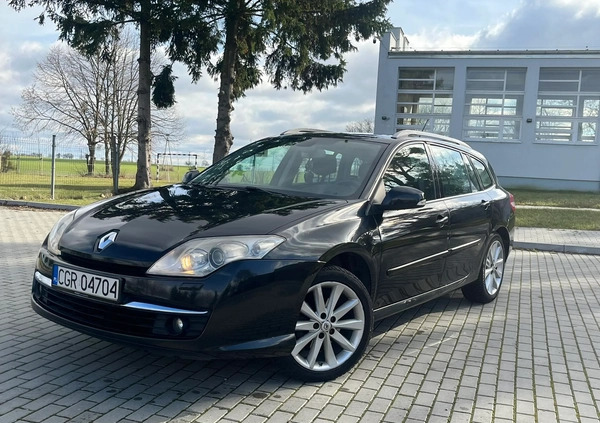 Renault Laguna cena 15700 przebieg: 348000, rok produkcji 2008 z Grudziądz małe 56